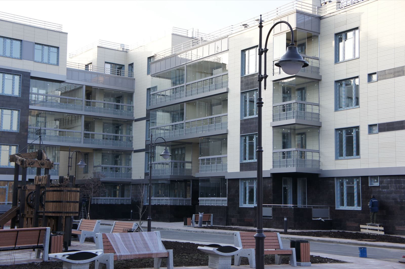 Lumiere glazing installation